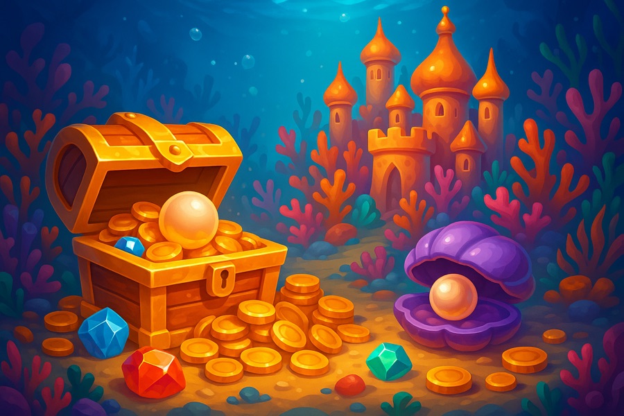 Coral Kingdom — free social game key art